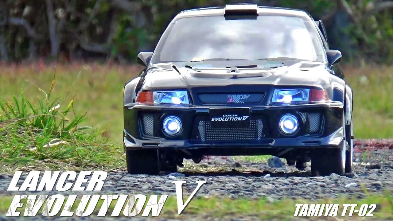 タミヤTT-02ランエボVが欲しくなるビデオ WANT TT-02 LANCER EVOLUTION
