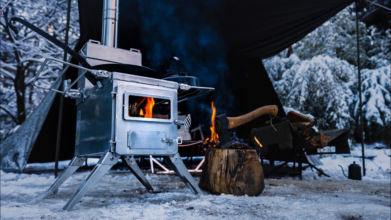 胸アツ！冬のソロキャンプ用薪ストーブはこれで決まり！ Winnerwell