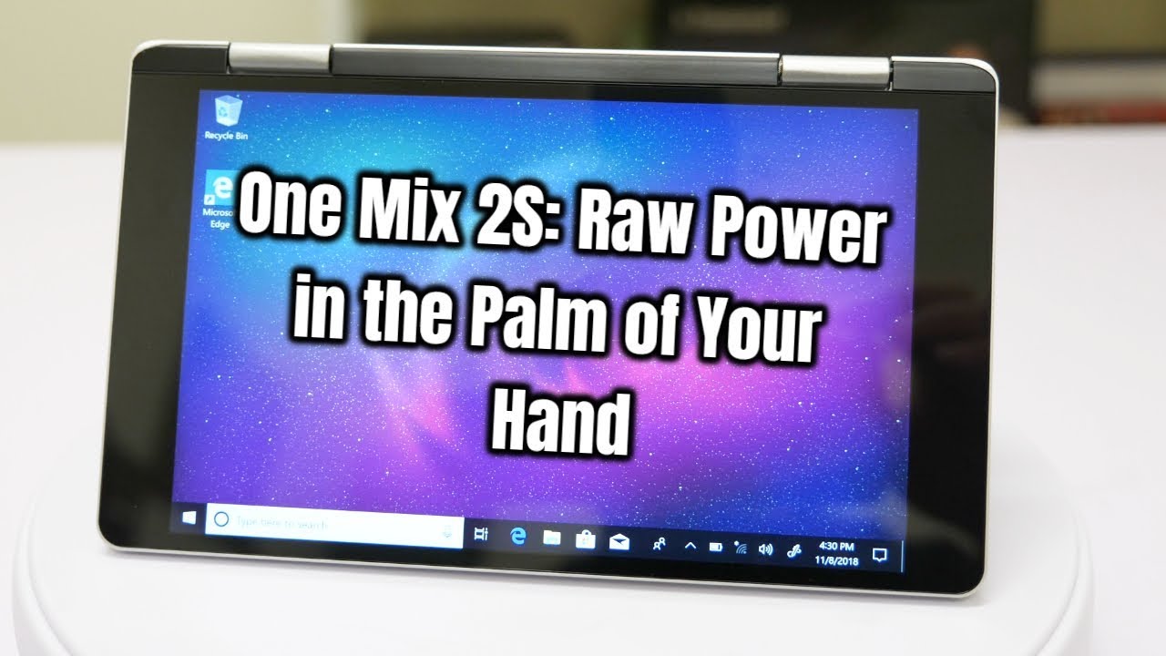 One Netbook One Mix 2S Yoga Pocket Laptop M3-8100Y 8GB 256GB Silver