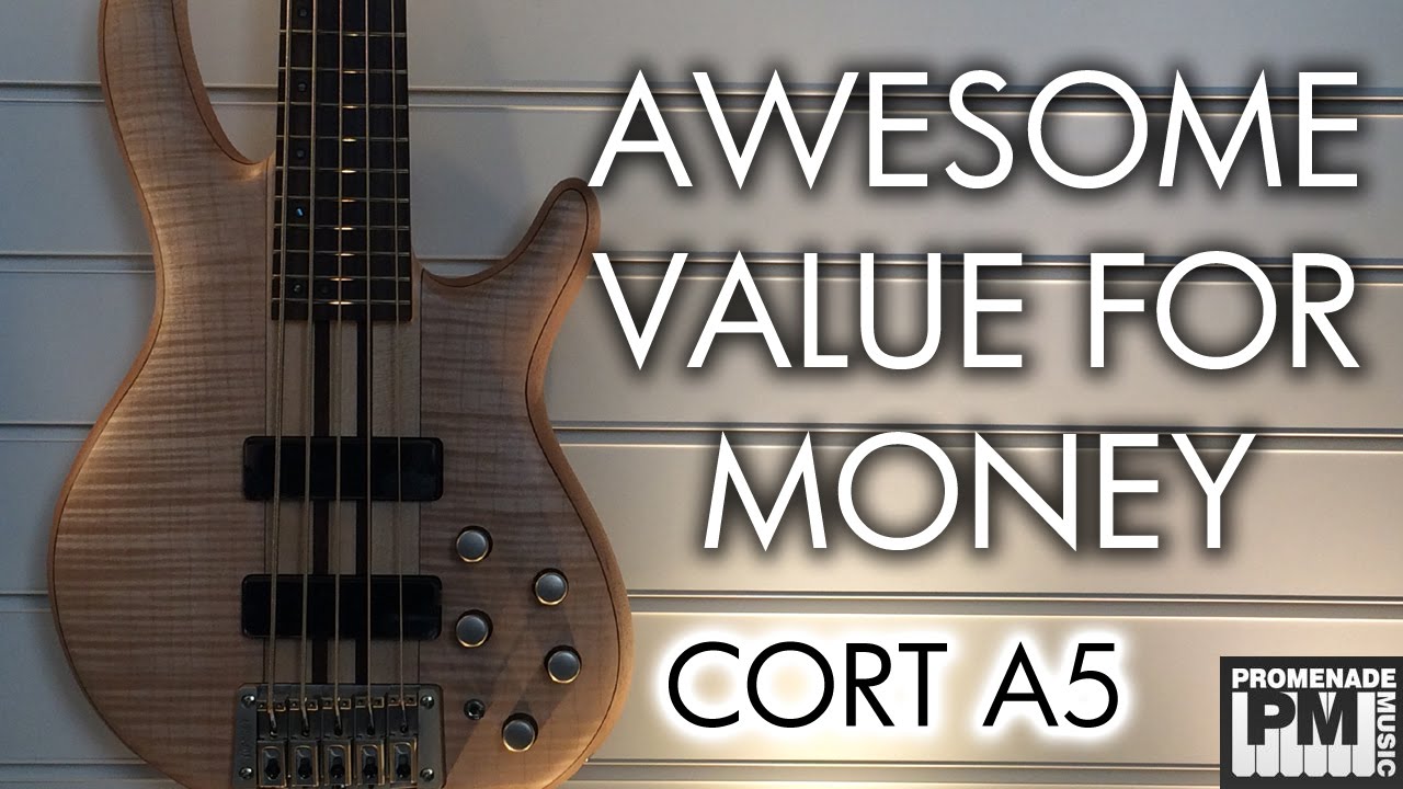 I WANT ONE! Awesome value for money 5-string bass - Cort A5