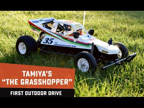 Tamiya Grasshopper: First Drive - YouTube
