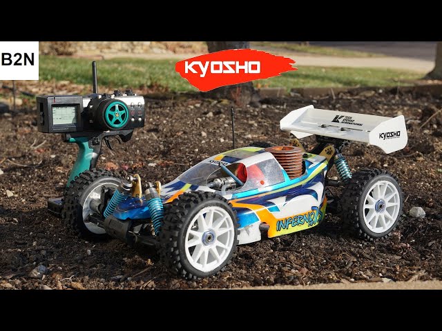 VINTAGE Kyosho Inferno MP 7.5 | Driving & Detailed Look - YouTube