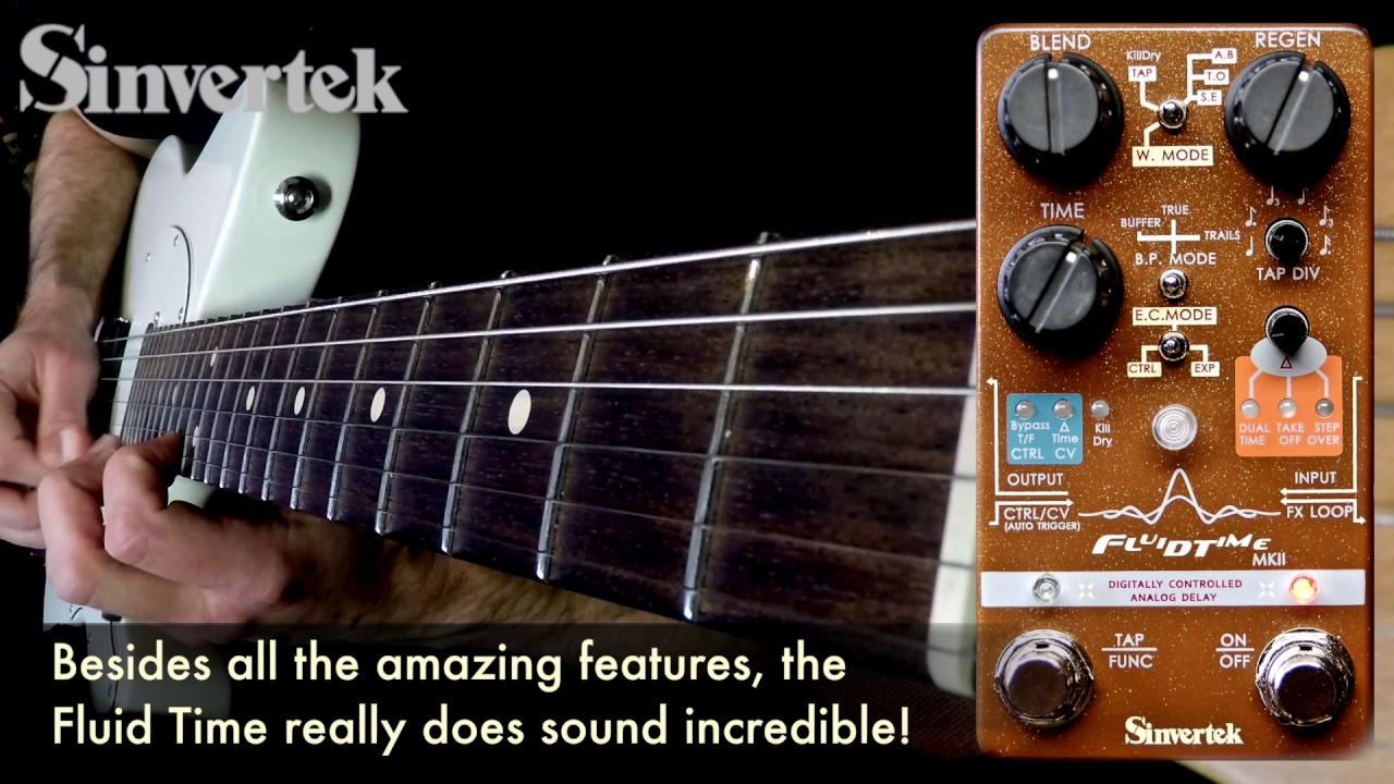 CKK Electronics Fluid Time MKII - Digitally controlled BBD Delay