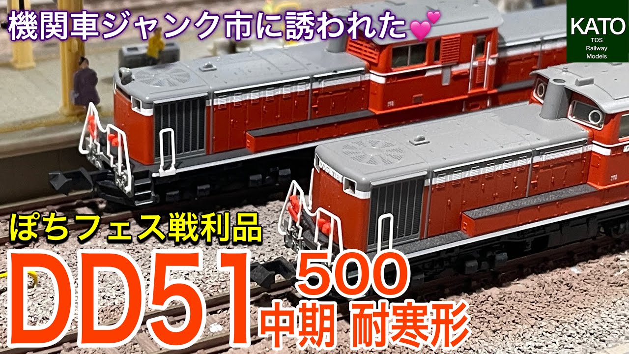 探してもあまり見かけない、誰も手放さない？DD51ディーゼル機関車を