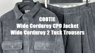 COOTIE / Wide Corduroy CPO Jacket
