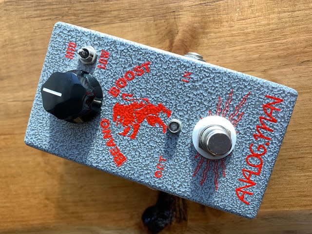 Analogman Beano Boost Demo - YouTube