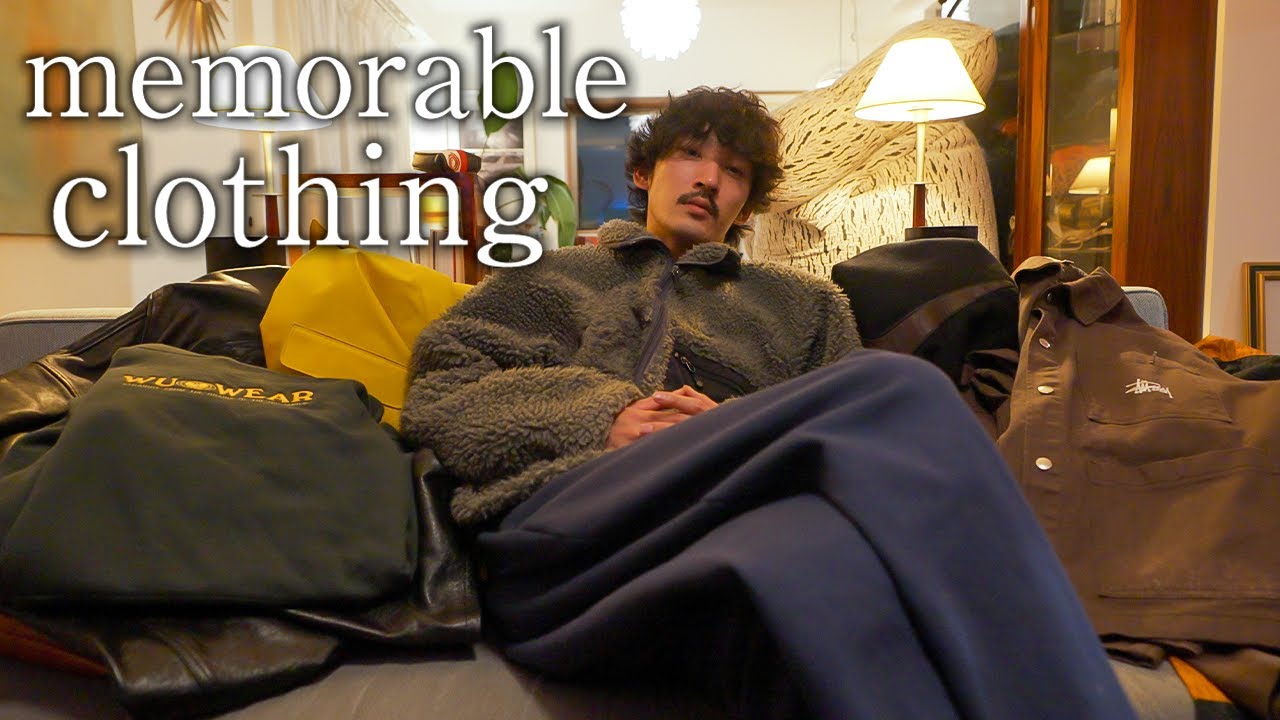 Secondhand clothing] Clothes filled with memories from my student