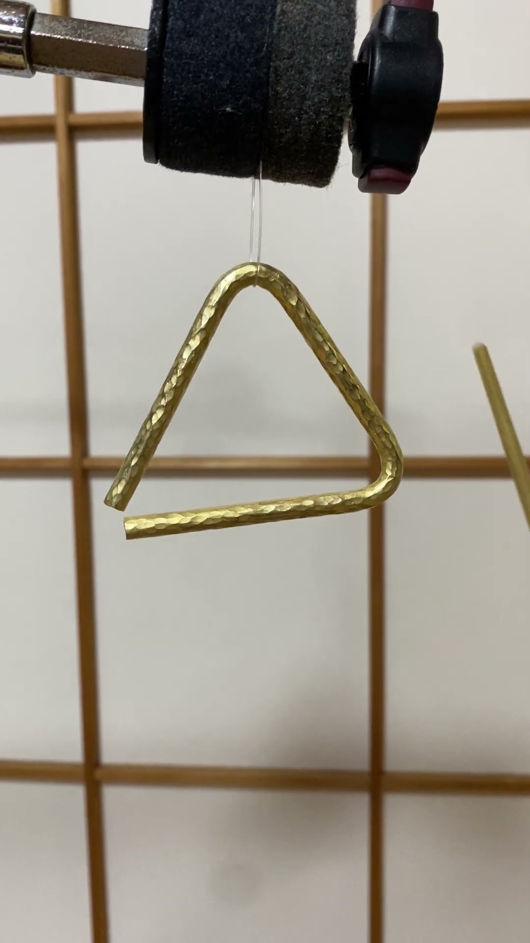 販売済］ トライアングル 真鍮製 5mm×6cm - YouTube