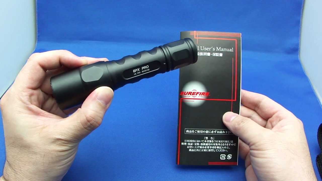 シュアファイア 6PX PRO ハンドライト バッテリー付き Amazon | 【国内