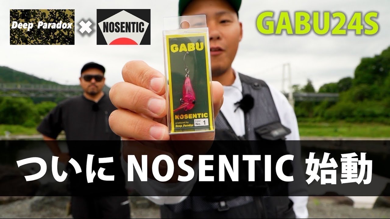 ディープパラドックス × ノーセンティック GABU(ガブ) 24S 1.6g / Deep
