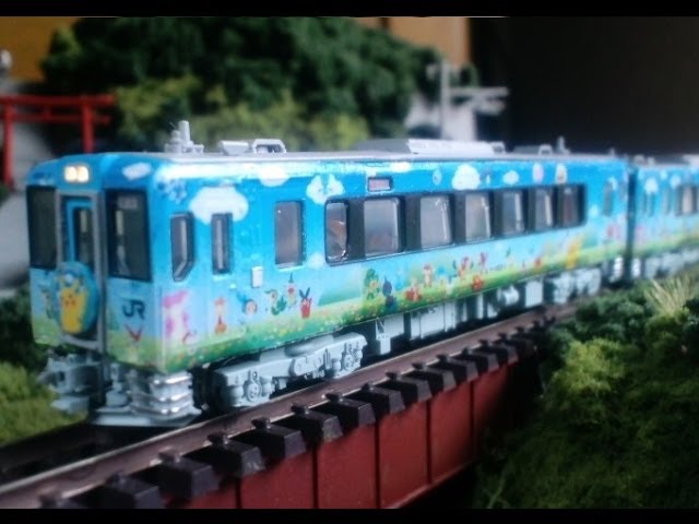 Nゲージでキハ100系『POKEMON withYOU トレイン』をつくる 前編 【鉄道