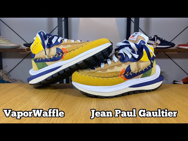 Nike x Sacai Vaporwaffle x Jean Paul Gaultier Review& On foot