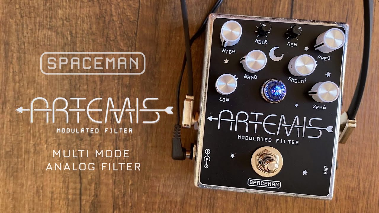 Spaceman Effects Artemis (Analog Modulated Filter) - YouTube