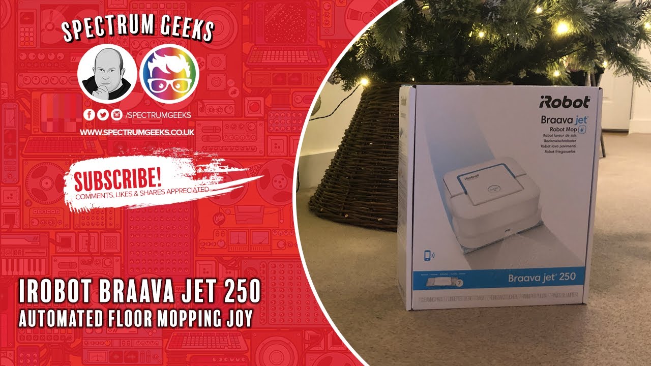 iRobot Braava Jet 250 Unboxing and Review - YouTube
