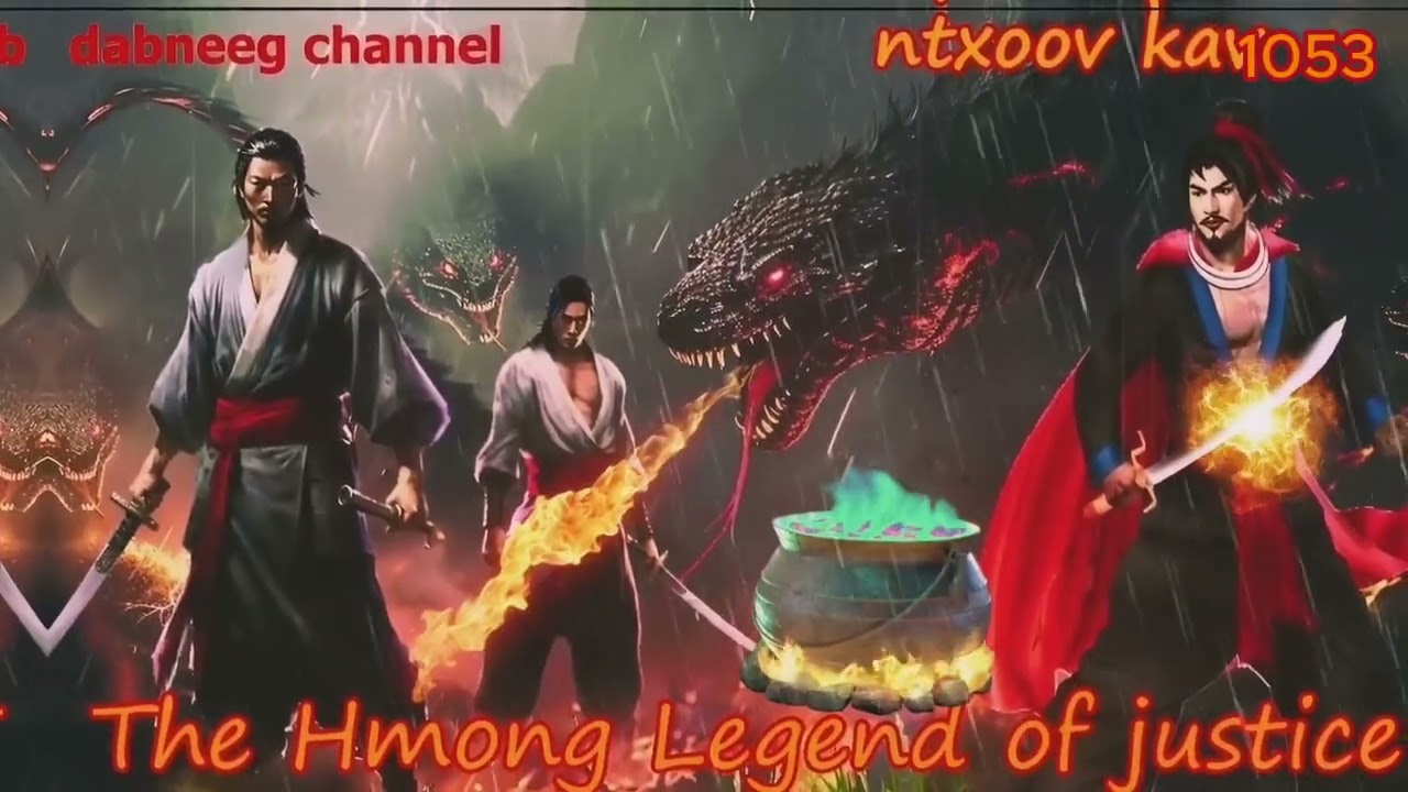 Ntxoov kav The Hmong Legend Part 1.053 - Yawg Liaj Nrob - Sword