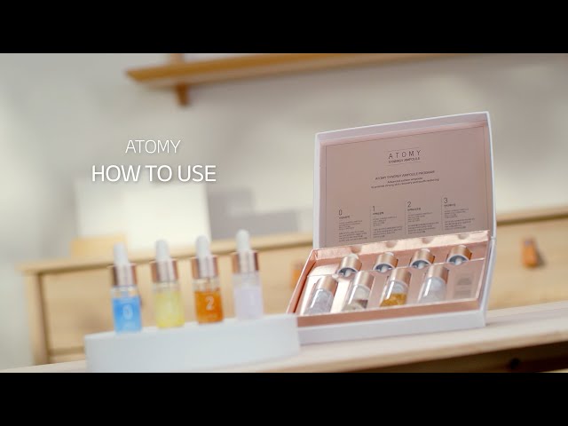 アトミ CM｜プレステージスキンケアプログラム｜使用方法 - YouTube