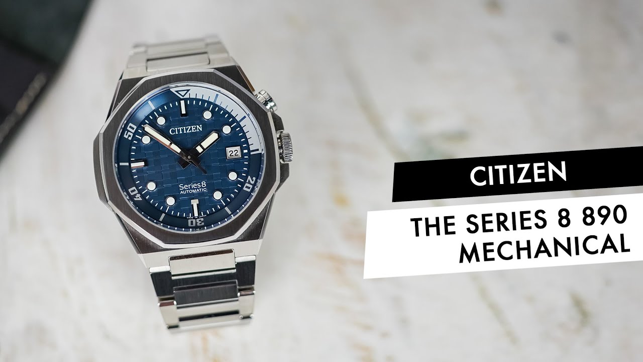 First Look: The new Citizen Series 8 890 Mechanical Sports Watch