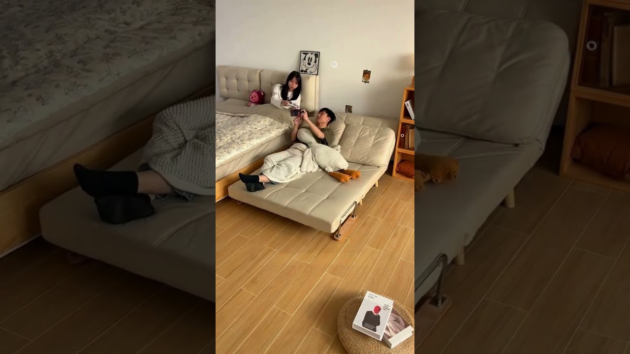 SNSで2000万回再生！話題のため限定セール】ソファーベッド 2人掛け