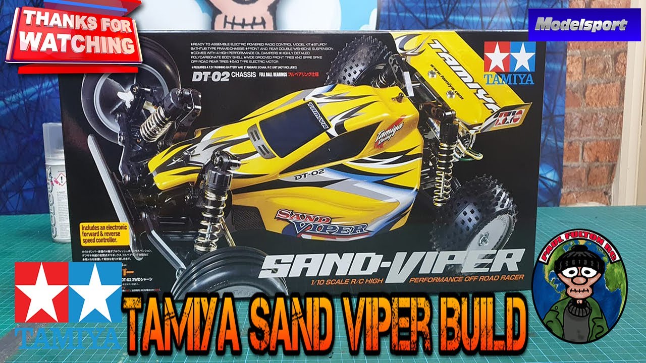 Tamiya DT-02 Sand Viper RC Radio Controlled Car build. - YouTube