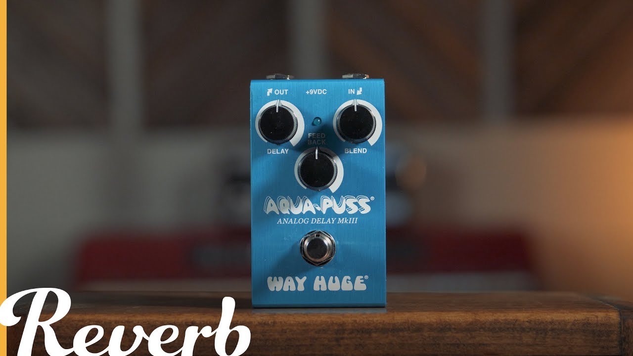Way Huge® Smalls Series Aqua Puss™ Analog Delay - YouTube