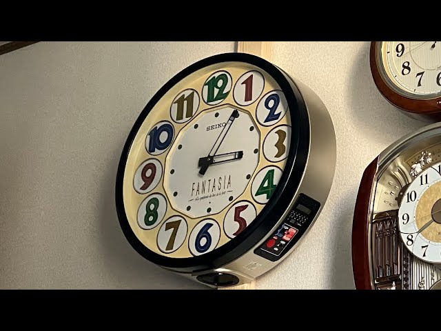 セイコーファンタジア re540m からくり時計 - YouTube