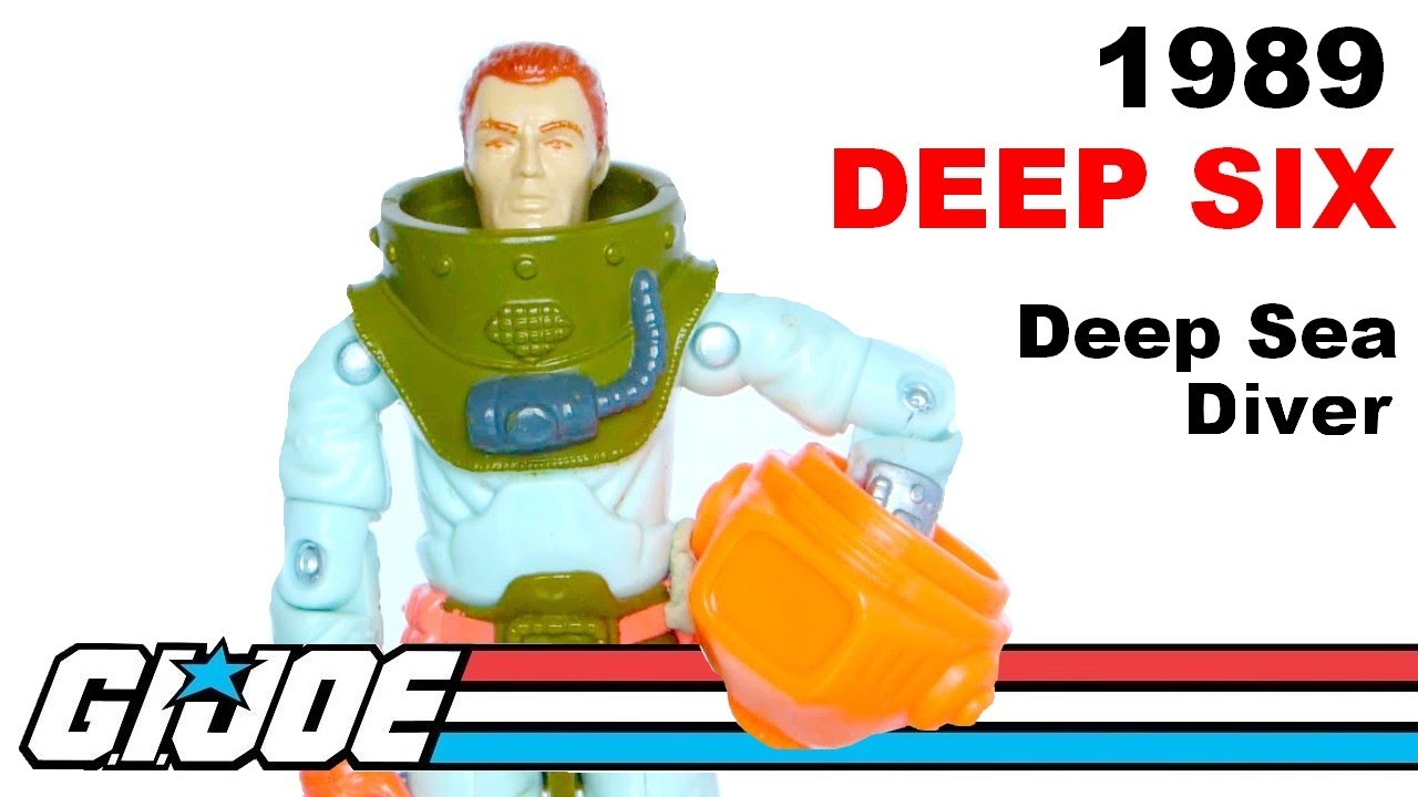 1989 Deep Six (Deep Sea Diver) G.I. Joe review - YouTube