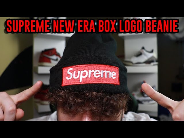 IS THE SUPREME NEW ERA BOX LOGO BEANIE WORTH IT?! - YouTube