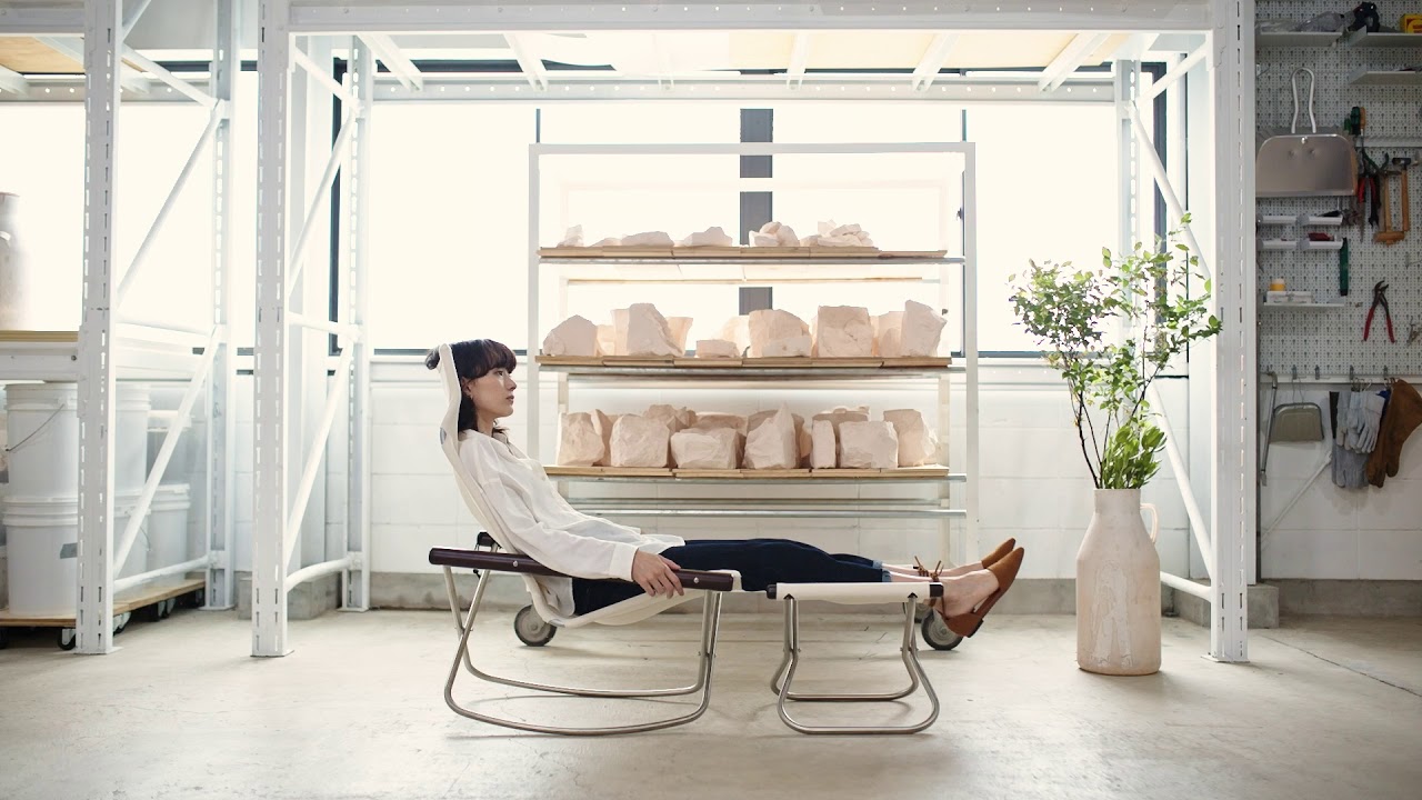 NychairX™ Ottoman Chair Collection by Takeshi Nii from Abode New York