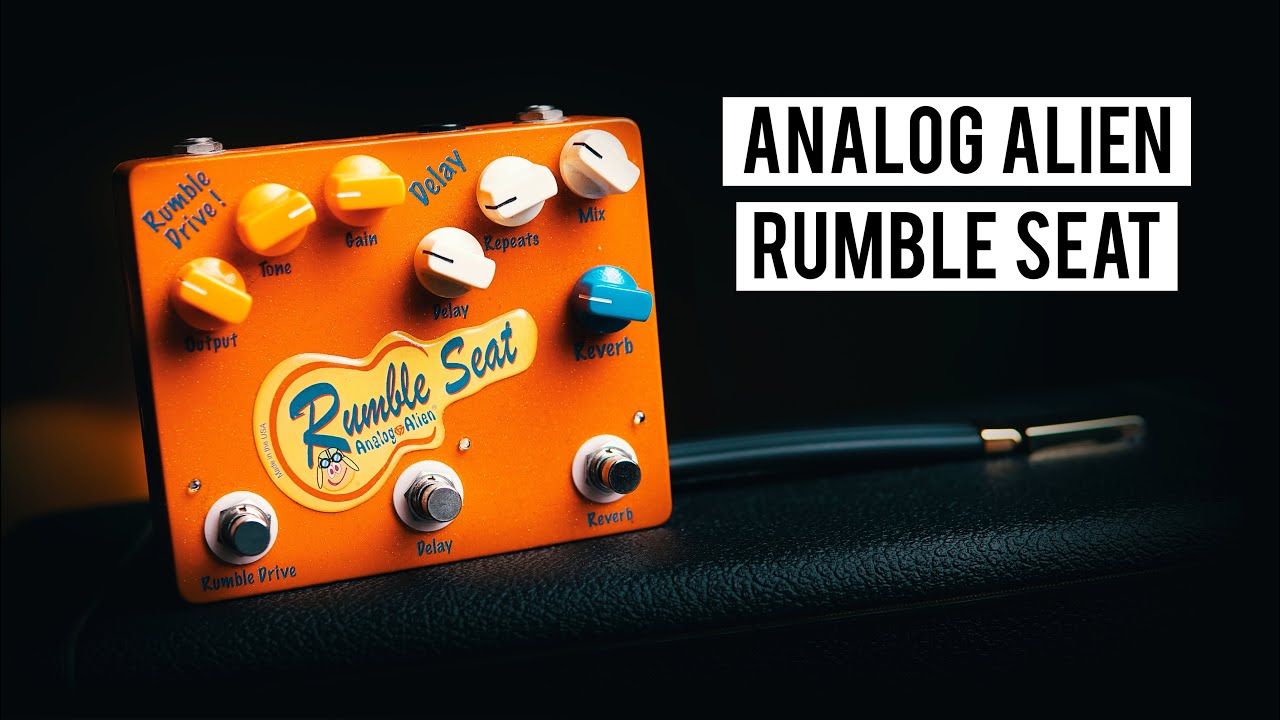 Analog Alien Rumble Seat - A Pedal For Rockabilly Players - YouTube