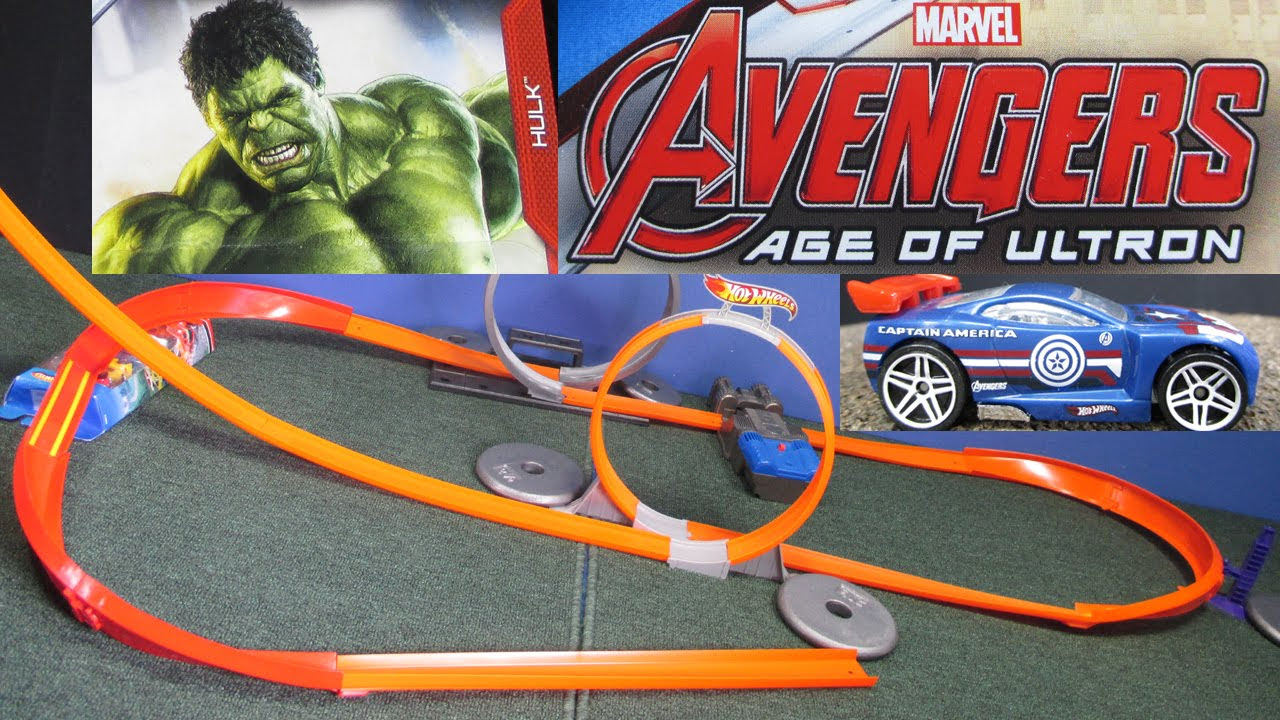 Marvel Avengers Age Of Ultron Hot Wheels 8-Car Set of toy cars