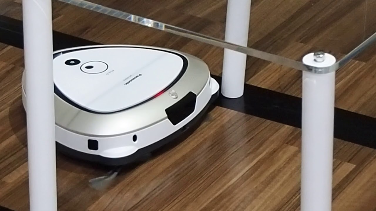 パナソニック、部屋のキワまで掃除するロボット掃除機「ルーロ」の集塵