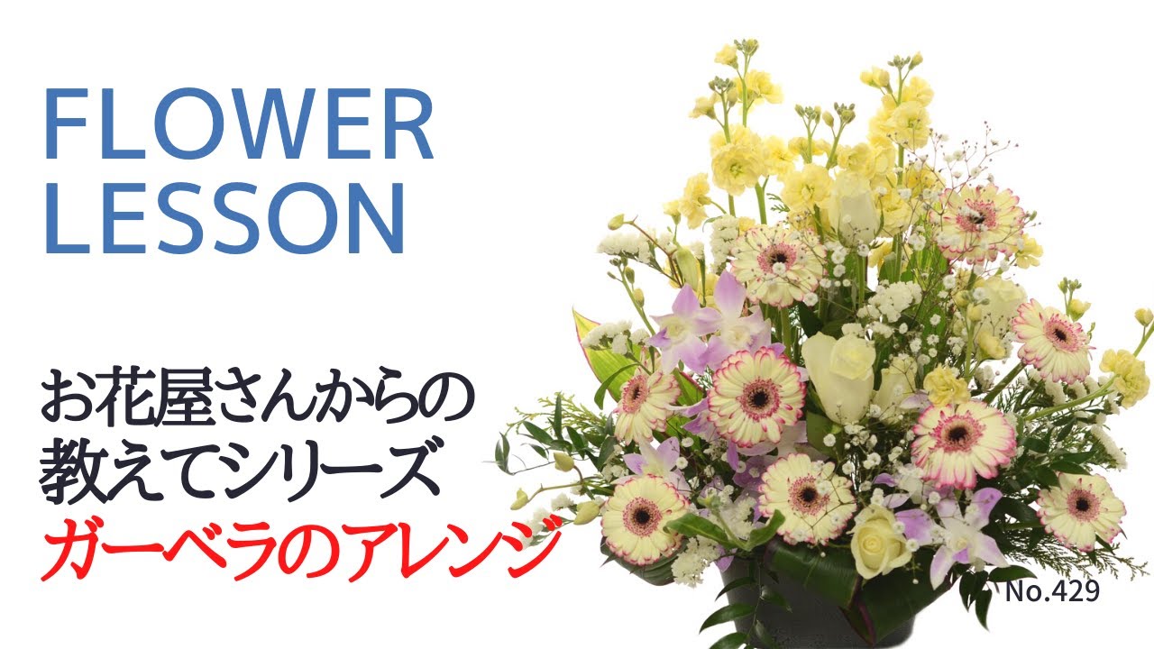 How to Make a Gerbera Arrangement: A Single-Sided Arrangement with