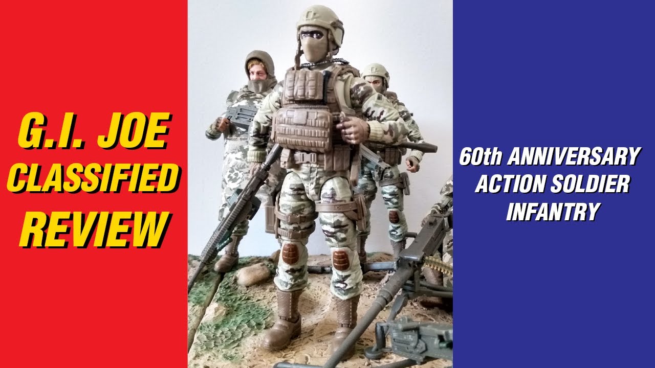 G.I. Joe 60th Anniversary Classified Action Soldier - Infantry
