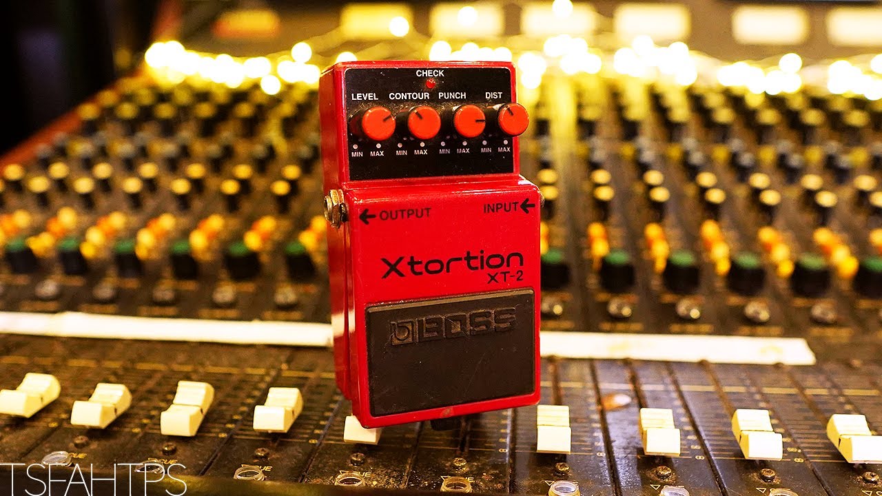 The late 90s in a Pedal - Boss Xtortion XT-2 - YouTube
