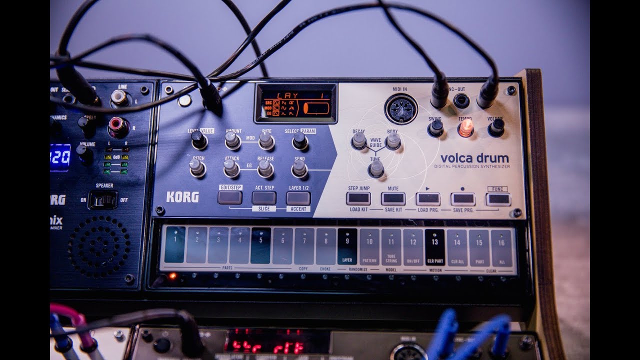 KORG volca drum Digital Percussion Synthesizer | Guitar Center