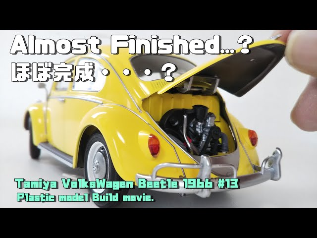 Tamiya 1:24 scale VOLKSWAGEN 1300BEETLE 1966MODEL #13 Almost