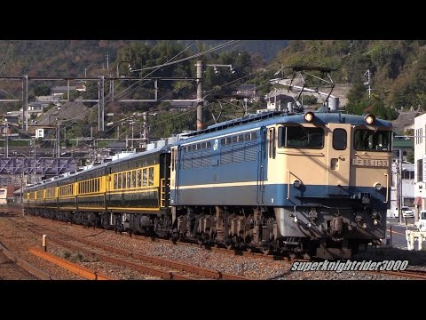 JR西日本 EF65 1133号機+サロンカーなにわ7B 返却回送 下関→広島