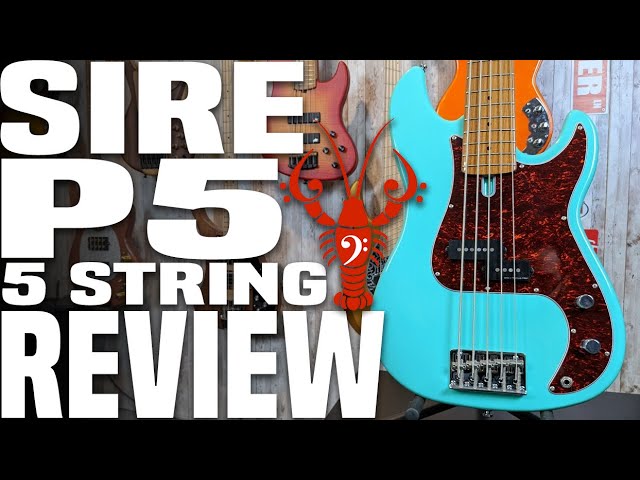 Sire P5 5 String Bass - Satisfaction for Five String Precision
