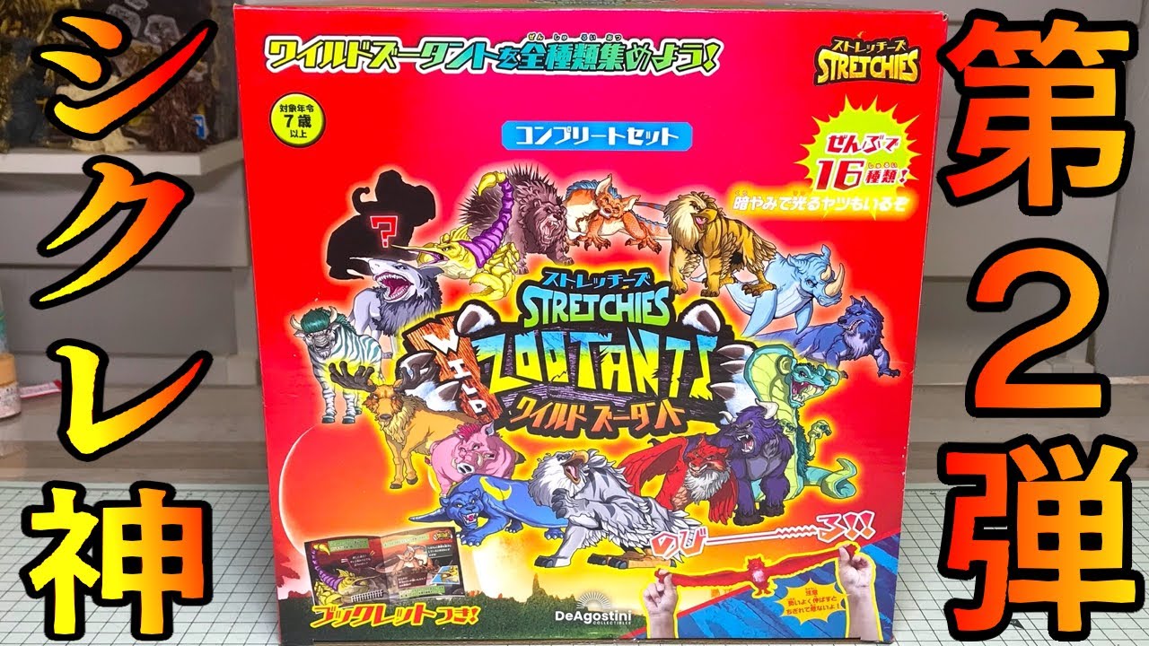 Secret God! The second release! Stretchies Wilds Tant Complete Set