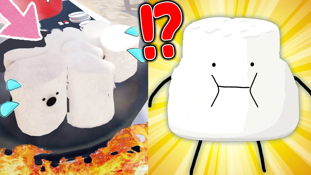 If you roast a lot of marshmallows, they turn into a 'secret