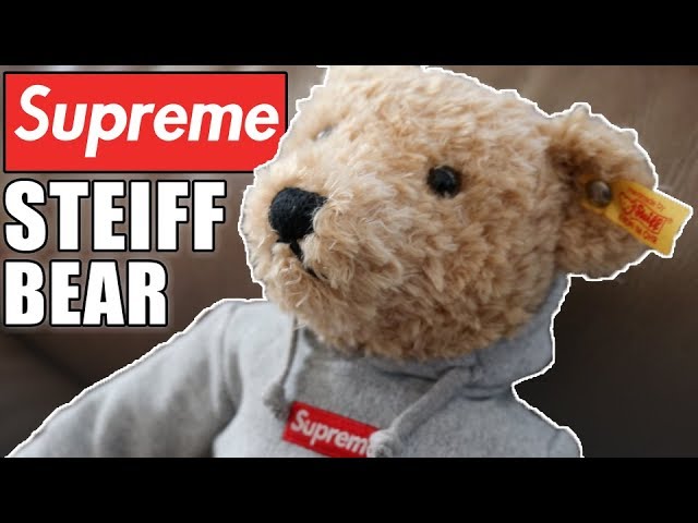 SUPREME x STEIFF BEAR IN HAND REVIEW + GIVEAWAY WINNER - FW18 WEEK