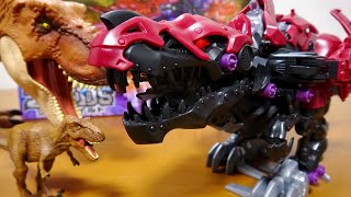 ゾイドワイルド デスレックス ティラノサウルス種 ZW12 組み立て