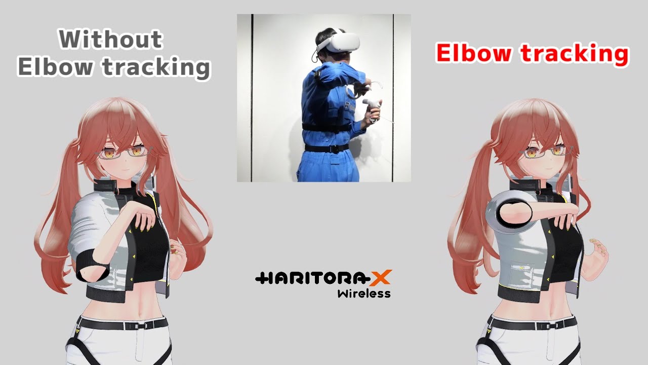 HaritoraX 2 Pro - Fully wireless full-body tracking device | Shiftall