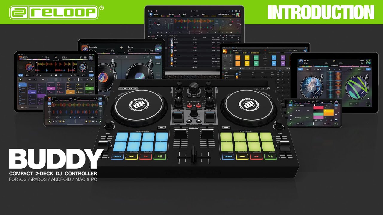入荷情報】Reloop BUDDY コンパクト2デッキ DJAY コントローラー【展示