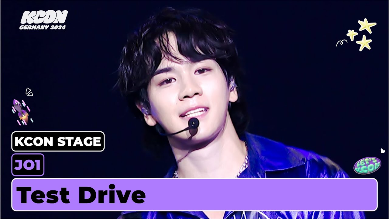 JO1 (제이오원) - Test Drive | KCON STAGE | KCON GERMANY 2024 - YouTube