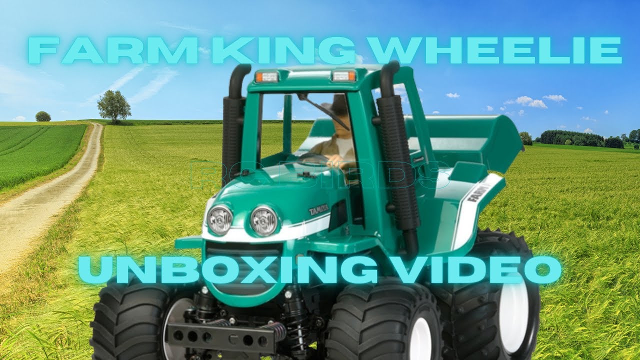 Pulling Wheelies All Day Long! - Tamiya Farm King WR-02G RC