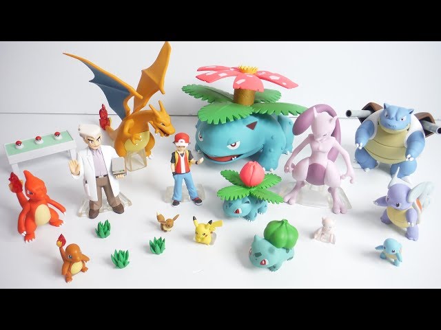 Pokemon scale world Professor Oak set 