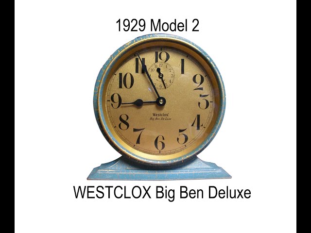Westclox America 1929年~目覚まし時計 Westclox America 1929年
