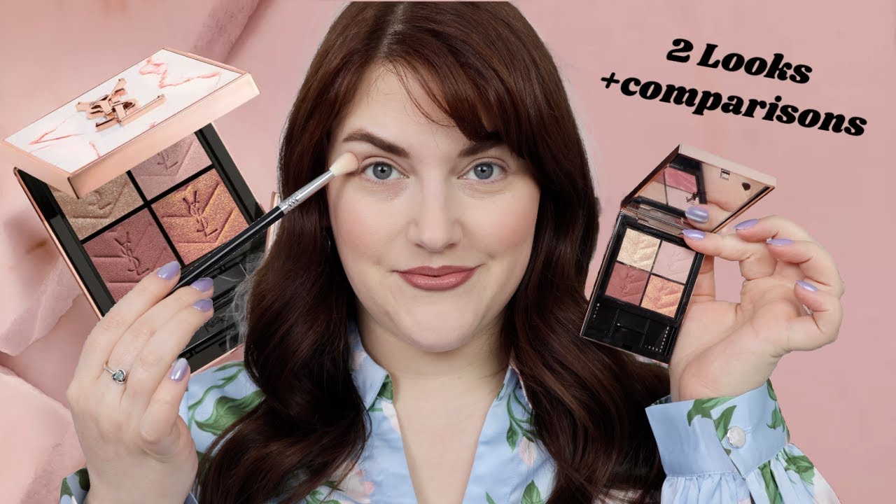 🌟YSL MINI COUTURE CLUTCH EYESHADOW QUAD IN 825 BURNING DESIRE