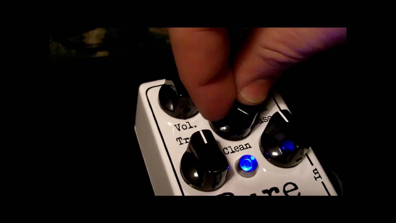 NOC3 Effects Pure Drive overdrive (w/ Les Paul) - YouTube